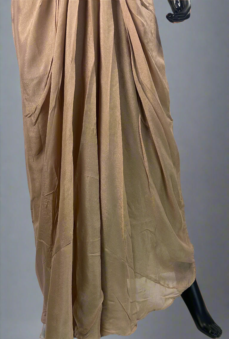 Indo-Western style Drape Skirt