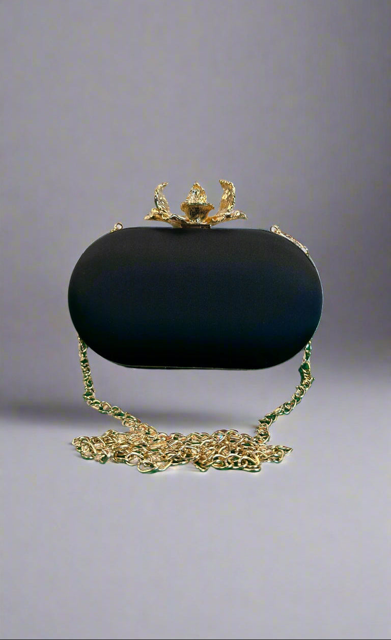 Sequins Work Clutch
