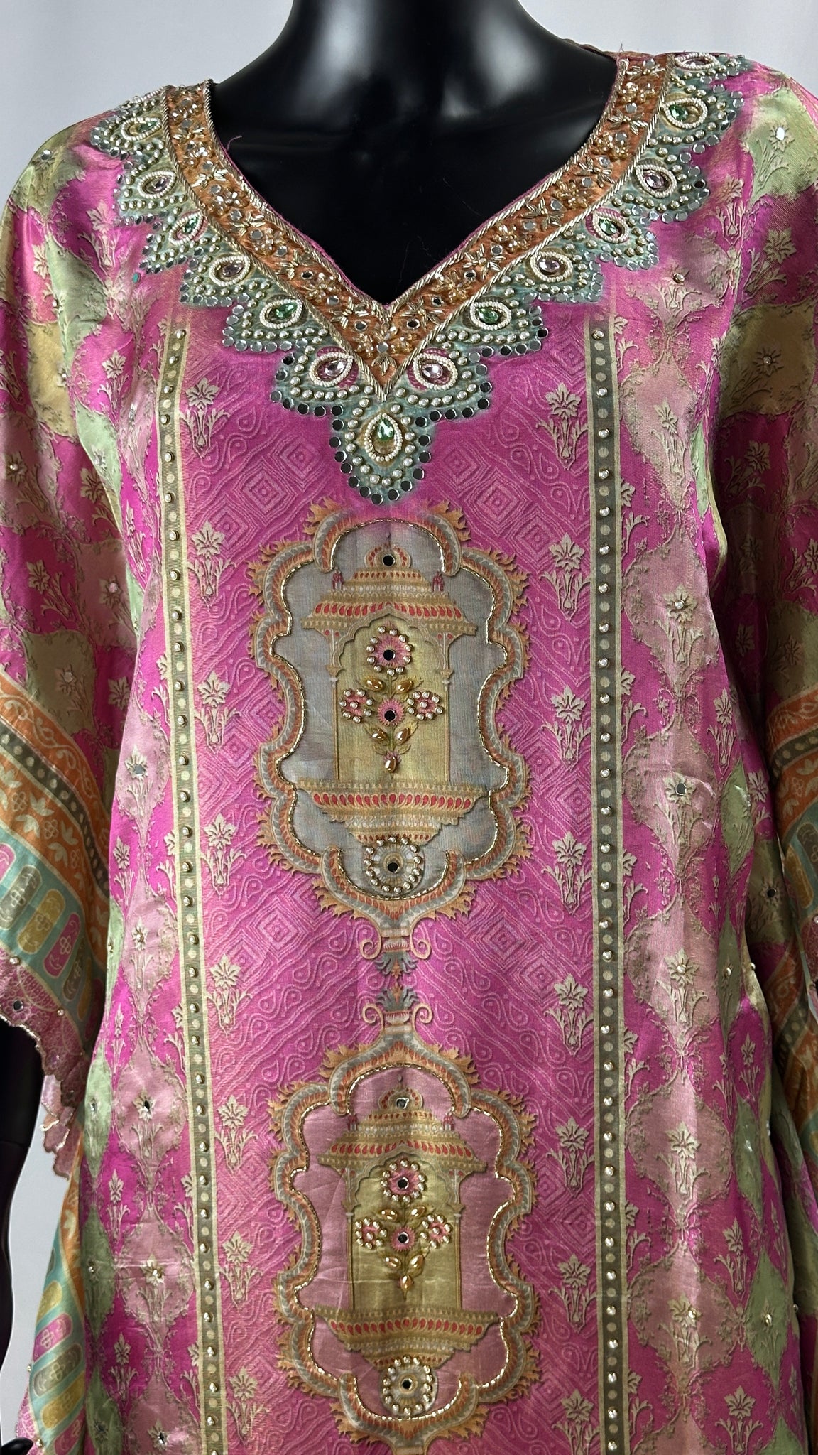 Pink Kaftan 2 Piece set