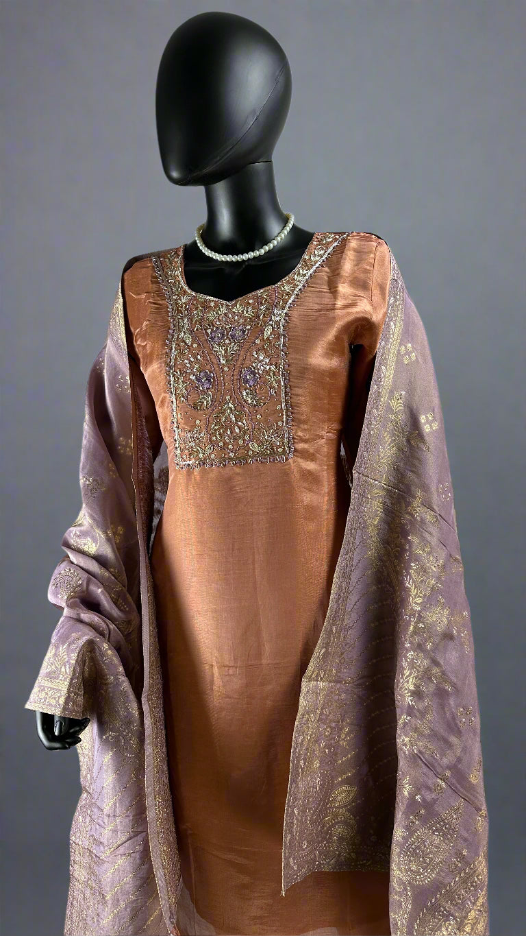 Brown Straight Cut Suit