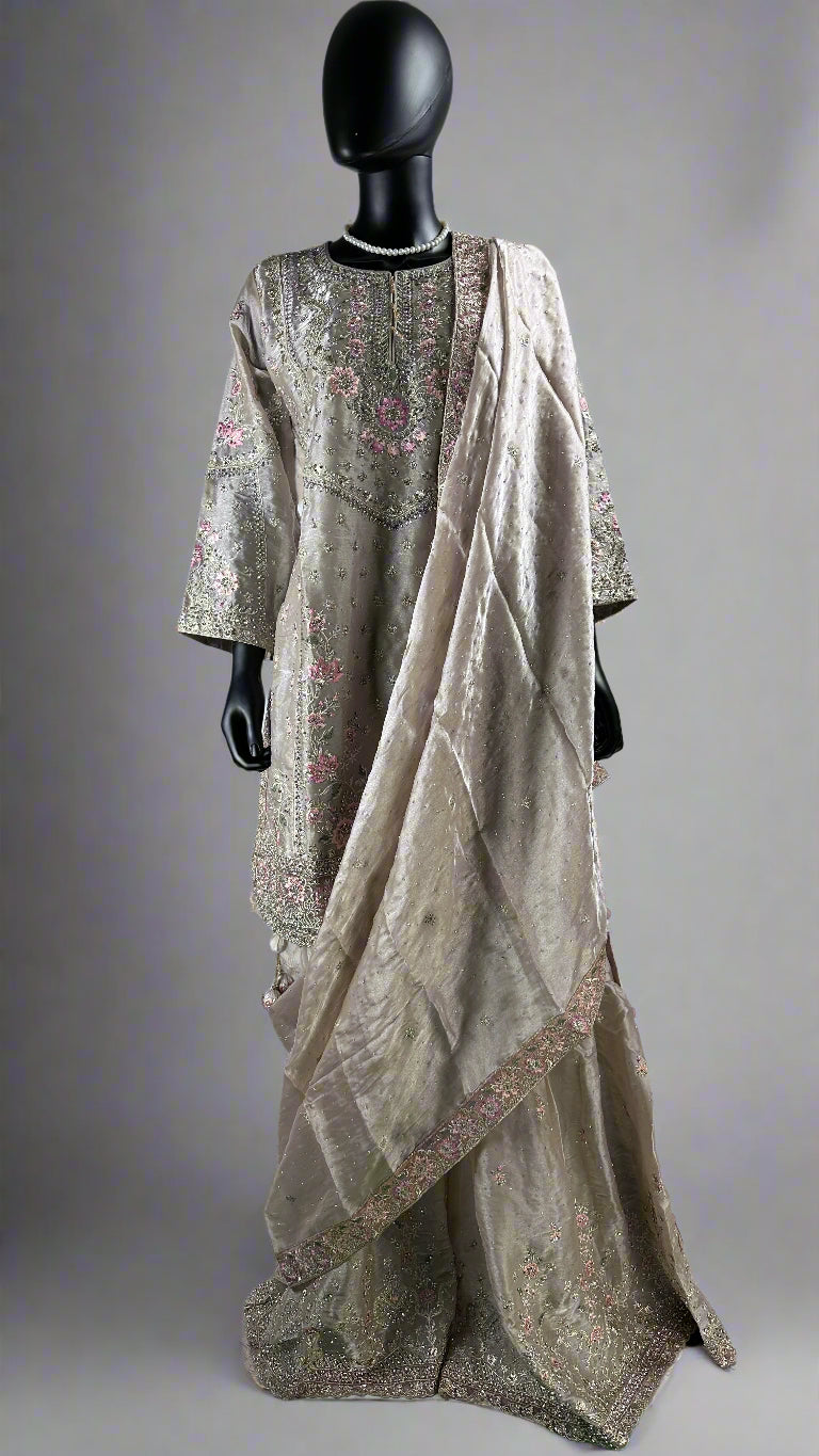 Golden Brown Gharara