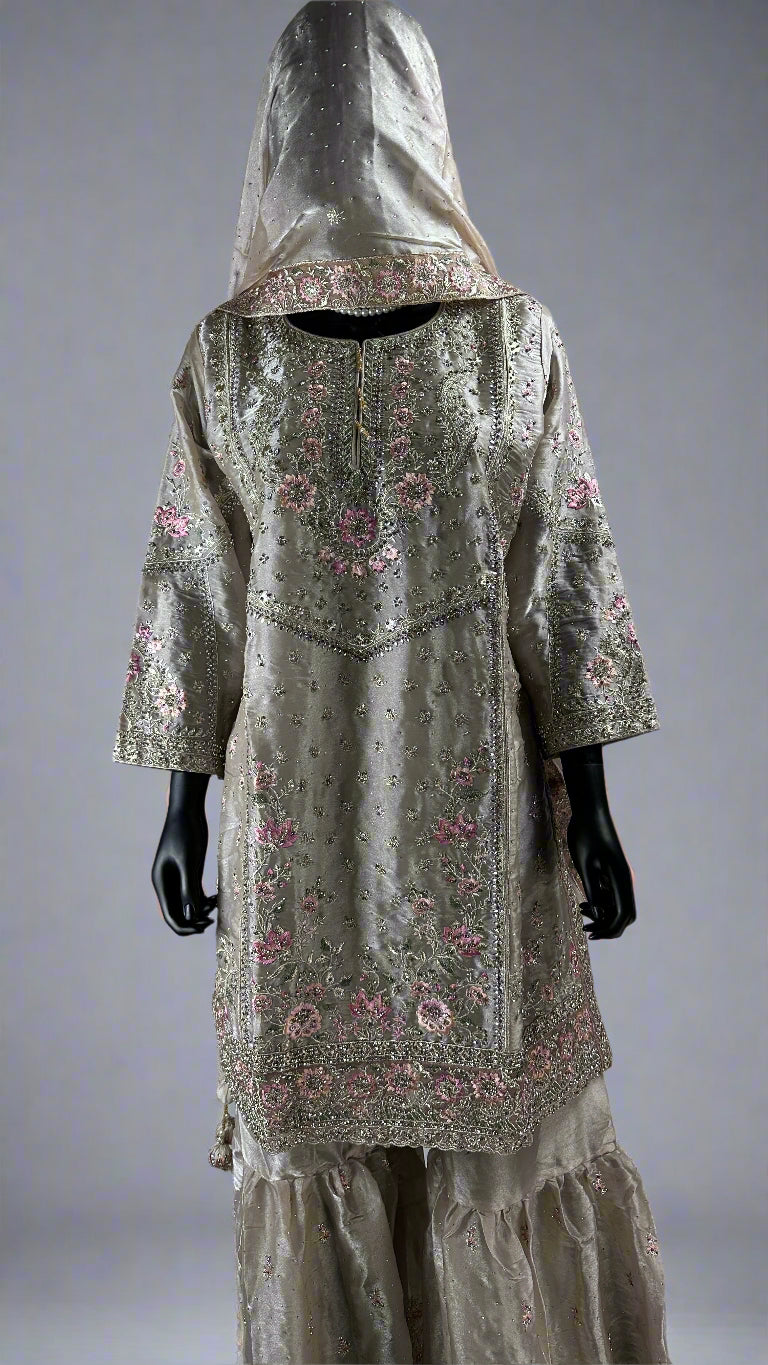 Golden Brown Gharara