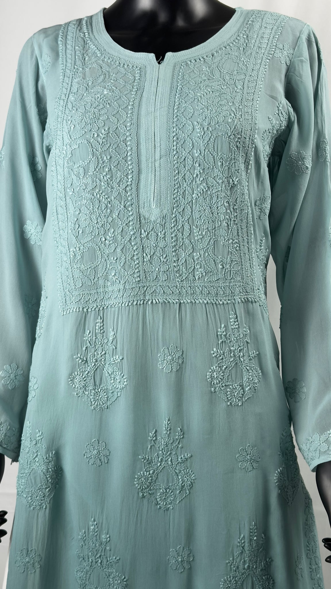 Sea Green Chikankari 2 piece set