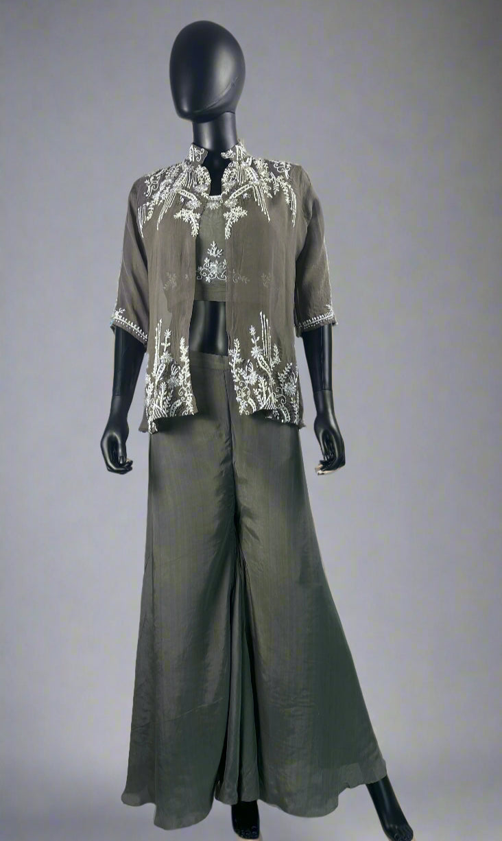 Indo-Western style sharara Set