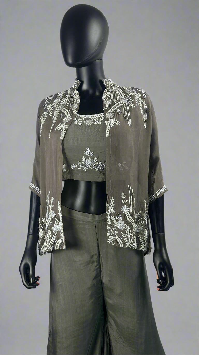 Indo-Western style sharara Set