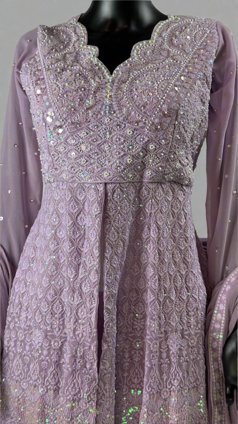 Anarkali style Lehenga