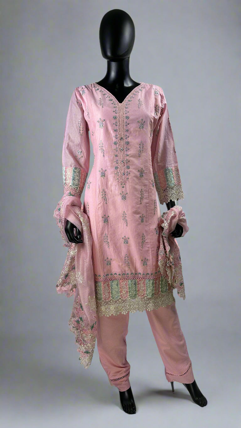 Pakistani style 3 Piece Suit