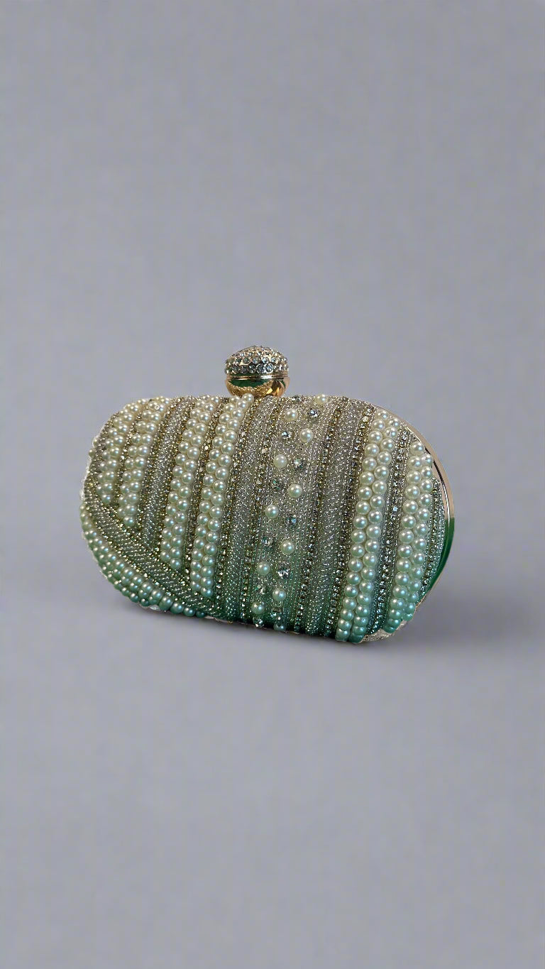 Silver Pearl, Stone and Cut Dana Work