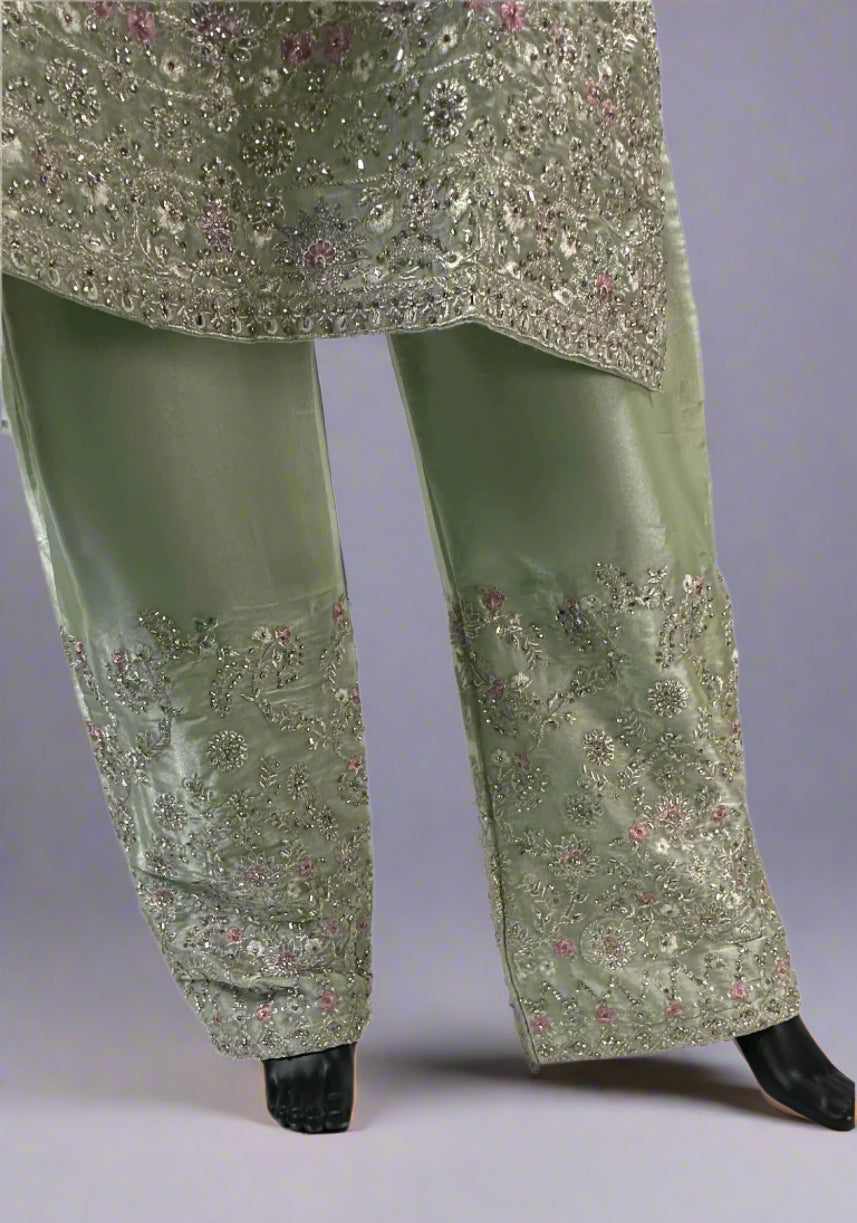 Pakistani style straight cut suit