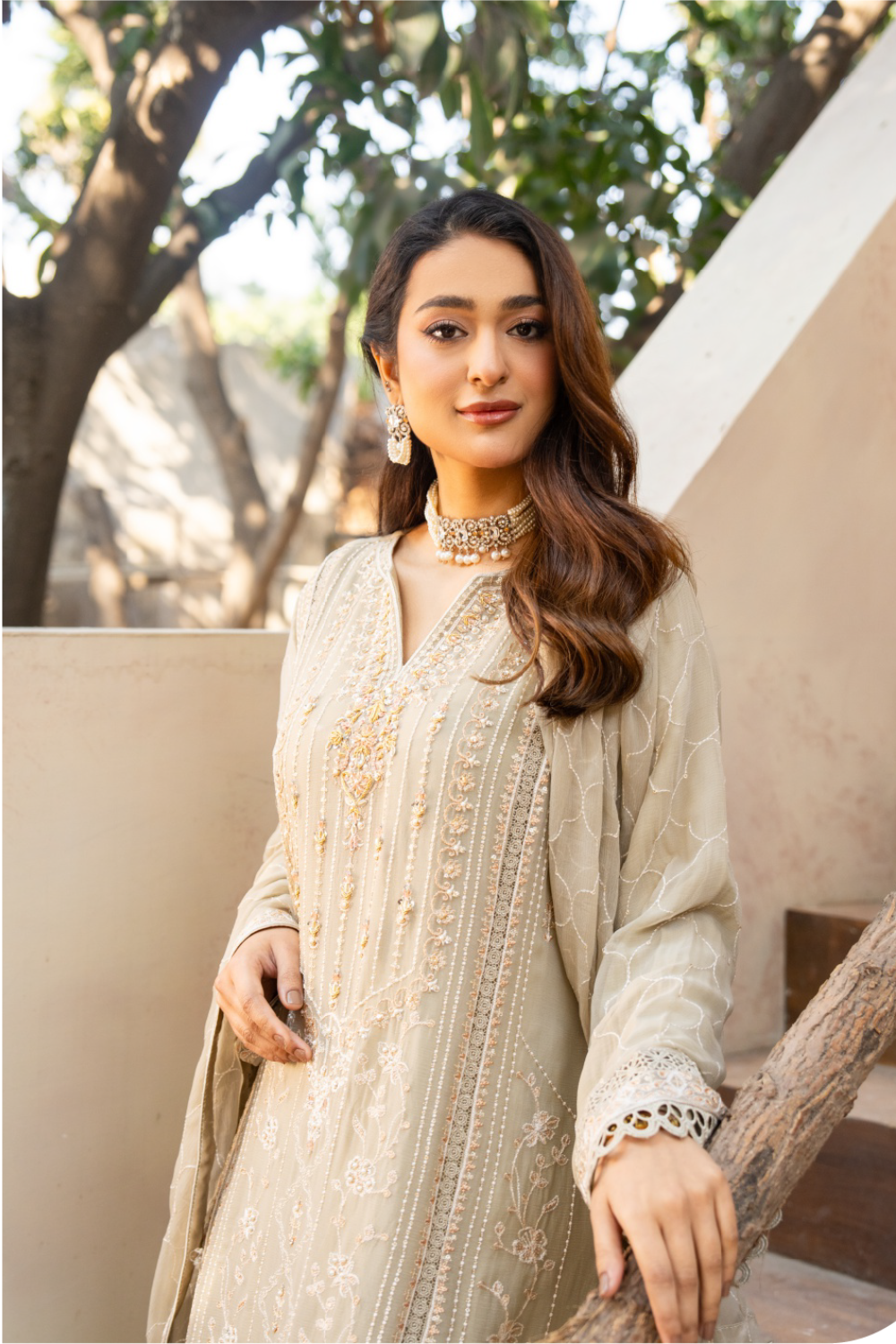 Grey Pakistani  Suit